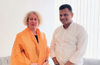 Australian Consul General, Ms Hilary McGeachy meet Member of Parliament, Capt. Brijesh Chowta